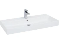 Мебель для ванной комнаты Aquanet Nova Lite 100 напольная, белая, 3 ящика