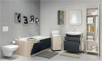 Акриловая ванна Cersanit Smart L 170x80 см, с ножками, белый глянец