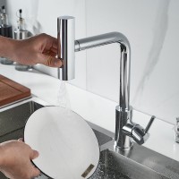 Смеситель для кухни Shevanik S263 хром