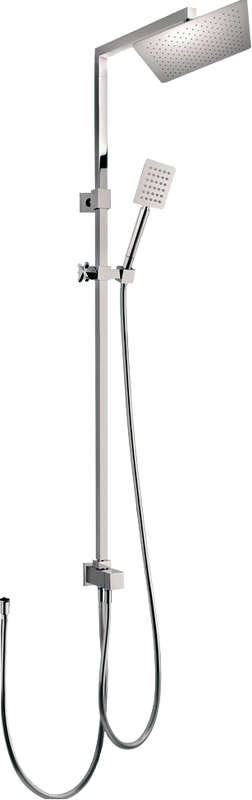 Душевой комплект Смеситель для душа Paini Tank TKCR511LMKM + Стойка RS 50CR191ARQP3