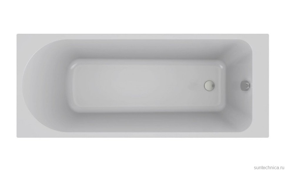 Акриловая ванна Jacob Delafon Odeon Rive Gauche E6D365RU-00 180x80 см, пристенная, белая