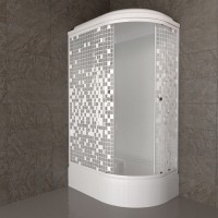 Душевая кабина Triton Коралл L Щ0000061819 120х80 см, белая