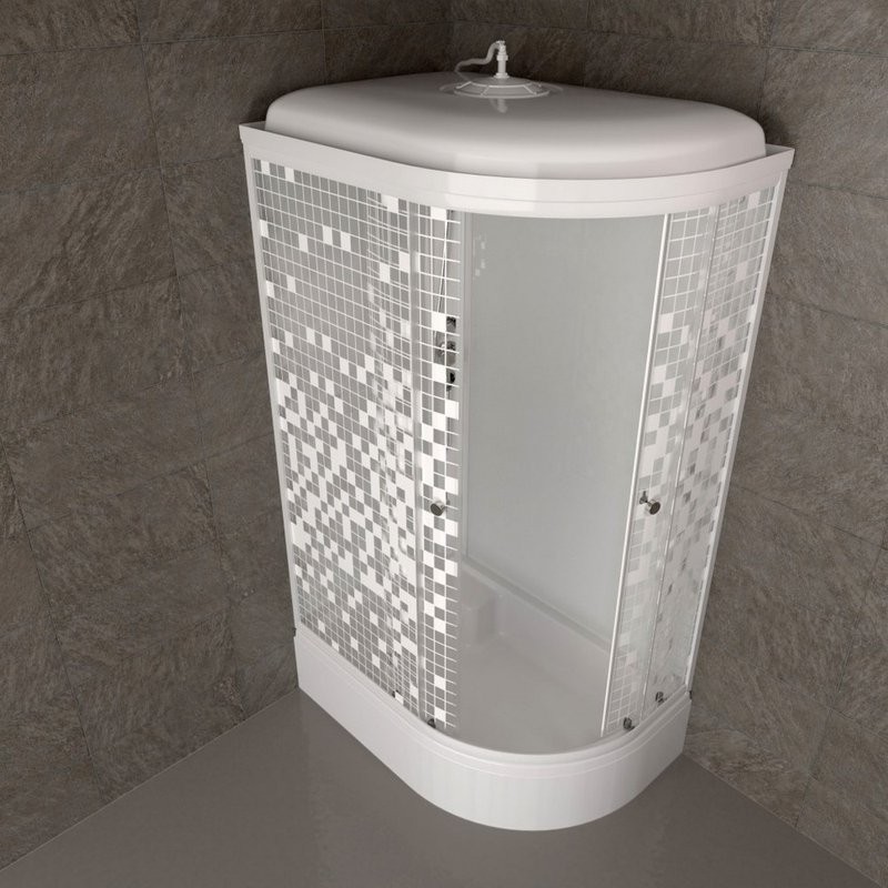 Душевая кабина Triton Коралл L Щ0000061819 120х80 см, белая