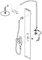 Душевая кабина Triton Коралл L Щ0000061819 120х80 см, белая