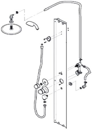 Душевая кабина Triton Коралл L Щ0000061819 120х80 см, белая