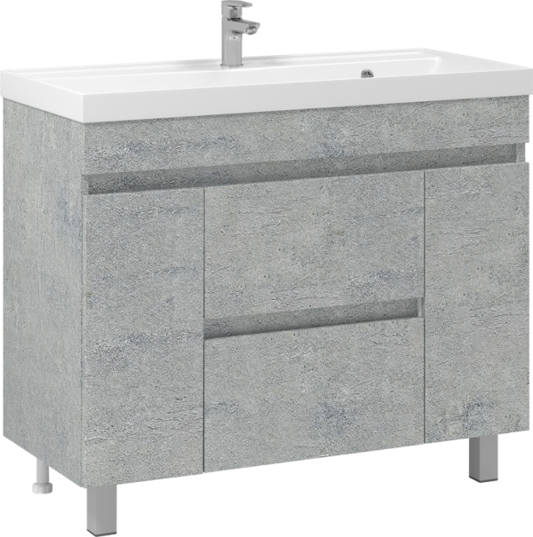 Тумба под раковину Vod-Ok Best 100 напольная, горный камень