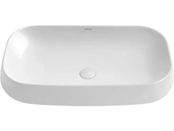 Накладная раковина Abber Rechteck AC2210 белая