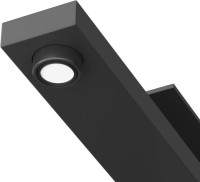 Смеситель Cezares Slider SLIDER-LC-NOP-W0 матовый черный