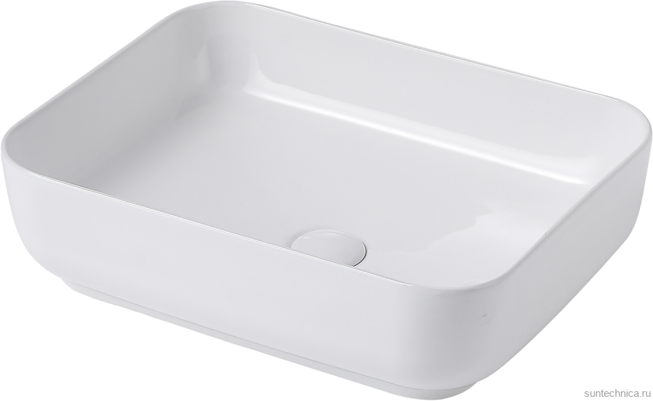 Накладная раковина Abber Rechteck AC2202 белая