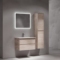 Тумба с раковиной Sancos Marmi 2.0 80 дуб галифакс натуральный
