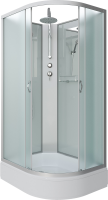 Душевая кабина Niagara Classic NG-33184-14LBKT 110х80 см, без крыши, с тропическим душем