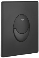 Комплект Унитаз подвесной Wanfald Lauta 47374100005 черный + Инсталляция Grohe Rapid SL 1000044 3 в 1 с панелью смыва