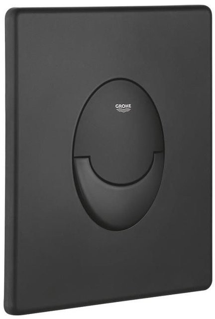 Комплект Унитаз подвесной Wanfald Lauta 47374100005 черный + Инсталляция Grohe Rapid SL 1000044 3 в 1 с панелью смыва