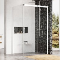 Душевой уголок Ravak Matrix MSDPS R 100х80 Transparent, профиль белый