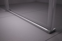 Душевой уголок Ravak Matrix MSDPS R 100х80 Transparent, профиль белый