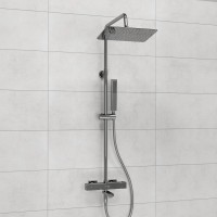 Душевая стойка Wasserkraft Aller A199.069.103.087.CH Thermo с термостатом, хром