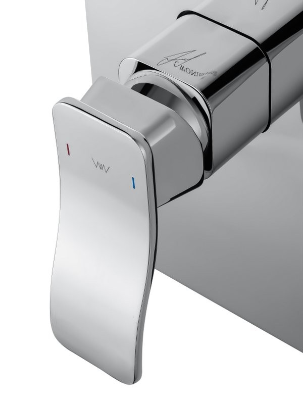 Встраиваемый смеситель для душа и ванны Wonzon & Woghand Navia WW-184700-CR хром