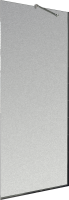 Душевая перегородка Maybahglass MGD-700-5у 79 см, профиль хром матовый, стекло сатин