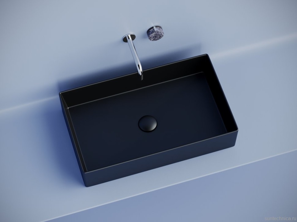 Накладная раковина Ceramicanova Element CN6070MB черная матовая