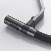 Смеситель для кухни Shevanik S278T оружейная сталь, черный