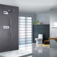 Душевой комплект Abber Wasser Kreis AF8151 С ВНУТРЕННЕЙ ЧАСТЬЮ, хром