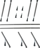 Акриловая ванна Excellent Pryzmat Slim 180x80 см, встраиваемая, белая, с каркасом