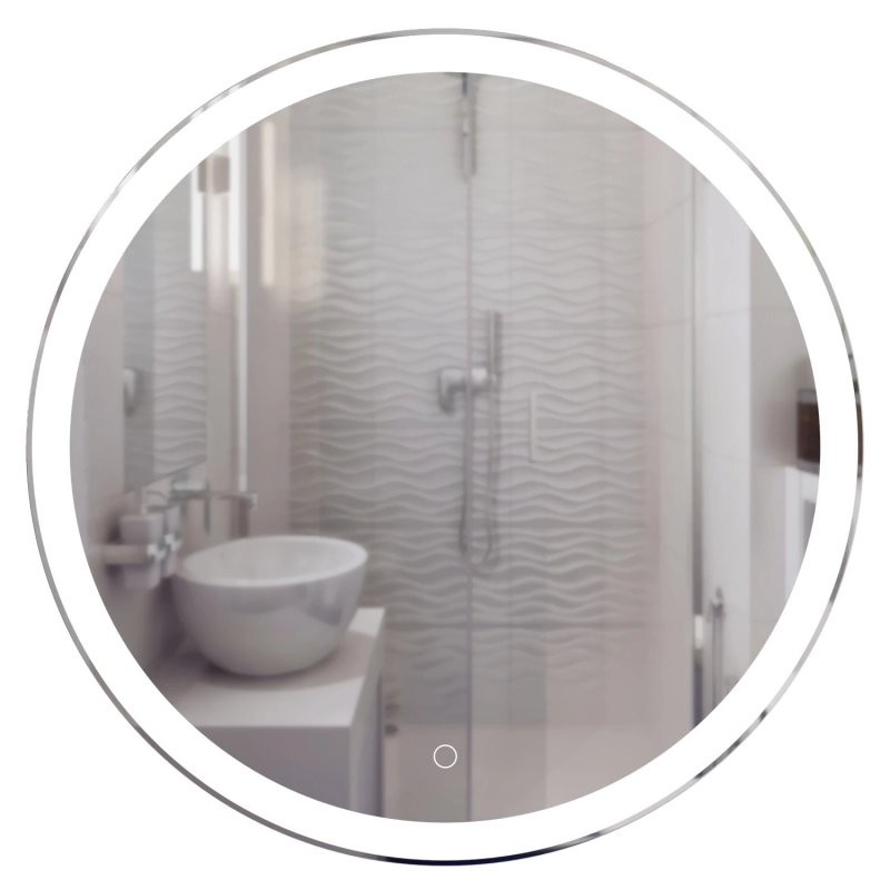 Зеркало круглое Mixline Мия 80 с подсветкой