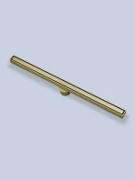 Душевой трап (лоток) AltroBagno Supremo AltroBagnoSupremo071232BG 60 см, решетка матовое золото, с сифоном, под плитку