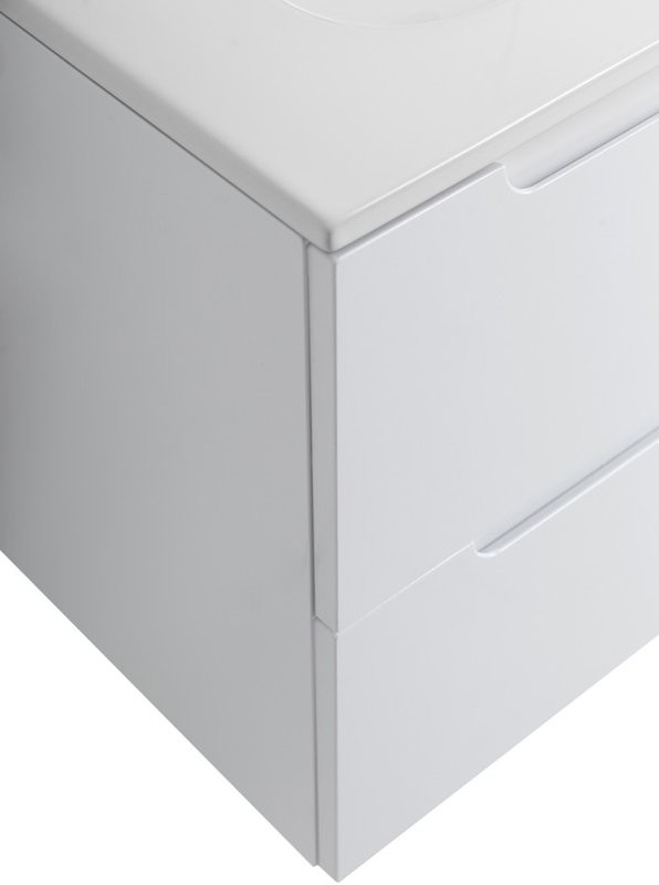 Тумба с раковиной BelBagno Etna 120 L 2 ящика. дверца, bianco lucido