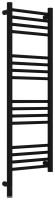 Полотенцесушитель электрический Сунержа Богема 3.1 31-6004-1030 110x35 см, подключение слева, матовый черный, лесенка