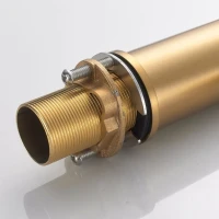 Смеситель для раковины Shevanik S4101G, золотой сатин Смеситель для раковины Shevanik S4101G, золотой сатин