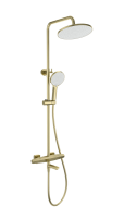 Душевая стойка Wonzon & Woghand WW-B3046-A1-BG брашированное золото