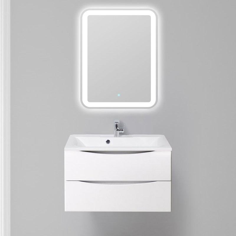 Мебель для ванной комнаты BelBagno Marino 80 bianco lucido, подвесная