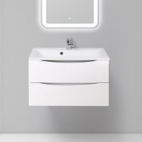 Мебель для ванной комнаты BelBagno Marino 80 bianco lucido, подвесная