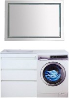 Тумба с раковиной Misty Фостер 70 напольная, под стиральную машину L