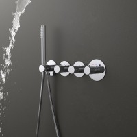 Душевой комплект Timo Saona SX-2350/00SM С ВНУТРЕННЕЙ ЧАСТЬЮ, с термостатом, хром