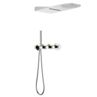 Душевой комплект Timo Saona SX-2350/00SM С ВНУТРЕННЕЙ ЧАСТЬЮ, с термостатом, хром