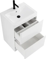 Мебель для ванной комнаты BelBagno Albano 70 напольная, bianco lucido