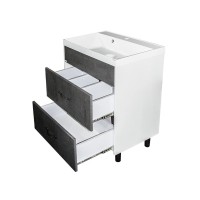 Тумба для ванной "Сура-60" под раковину МАРГО-60 (MIXLINE) (ПВХ)