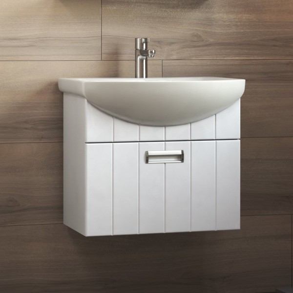 Тумба с раковиной Vigo Diana 60 подвесная, 1 ящик