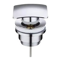 Донный клапан для раковины AZARIO 00085932 универсальный, хром