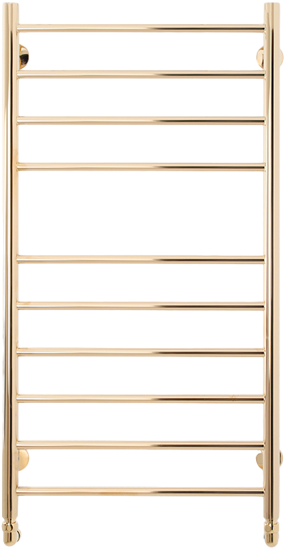 Полотенцесушитель водяной Domoterm Медея П10 50x100, золото