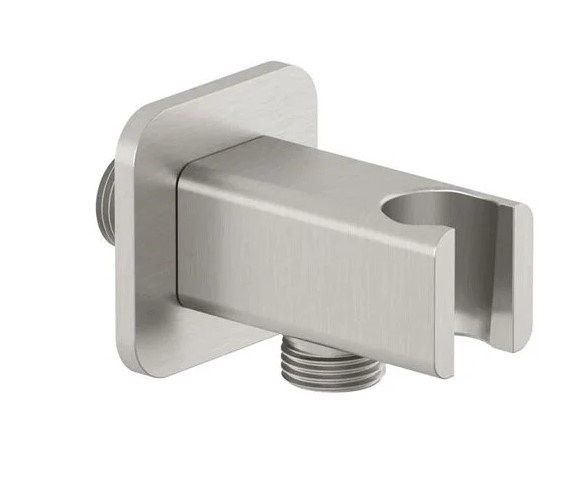 Шланговое подключение Kludi A-QA 65568N5-00 с держателем, брашированный никель