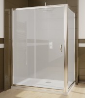 Душевой уголок Radaway Premium Plus DWJ+S 150x100 стекло фабрик