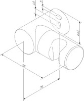 Настенный держатель AM.PM F0500864 хром Настенный держатель AM.PM F0500864 хром
