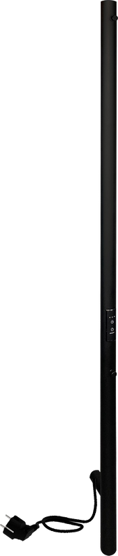 Полотенцесушитель электрический Indigo Style LSE120-3BRRt черный муар