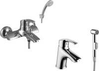 Комплект для ванной Lemark Strike LM1102C + LM1116C