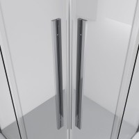 Душевой уголок Niagara Nova NG-6623-34 90x90, профиль хром, стекло прозрачное