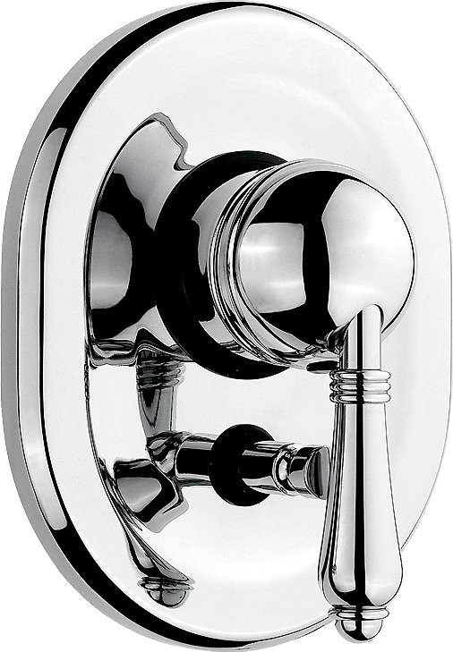 Встраиваемый смеситель для душа и ванны Nicolazzi Signal 3460CR75 С ВНУТРЕННЕЙ ЧАСТЬЮ, хром