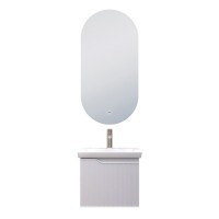 Мебель для ванной комнаты Vigo Neo 50 подвесная, 1 ящик, матовая белая